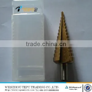 HSS Step Drill With Straight Flute in Plastic Box Packing thumbnail-1
