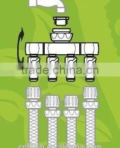 Brass 4-way Ball Valve thumbnail-1