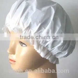 White Non Woven Shower Caps thumbnail-1