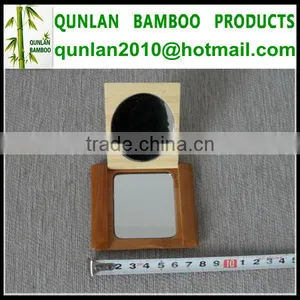Bamboo Small Cosmetic Mirror In China thumbnail-1