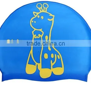 Newest Design Silicone Swimming Cap With Custom Logo thumbnail-4