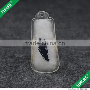 Custom Logo Winter Coat Filled Down Feather Tag thumbnail-2