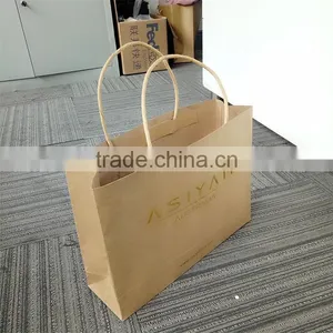 2017 Custom High End Recycled Brown Paper Bag thumbnail-2