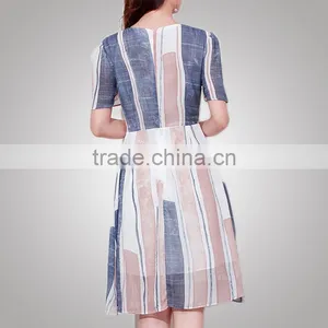 Korean Style Street Wear Ladies Cool Floral Dress For Women With Fast Lead Time thumbnail-3