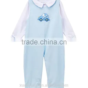 100% Cotton Easy to Wear Type 2 Pieces Set Infant Baby Clothes Set thumbnail-1