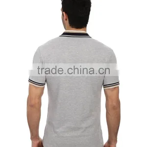 2015 Latest Custom Mens Polo Shirt China Supplier Pima Cotton Polo Shirt China Manufacturer Apparel Pima Cotton Polo Shirt thumbnail-3