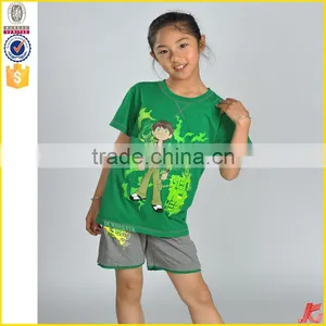 New Style Print Beautiful Girl T-shirt Latest Design Printed Cotton T-shirt thumbnail-2