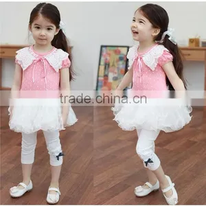 Latest Designed 2014 New Children Clothing Baby Girls Dots Bow Kids Princess Dress Children Summer TUTU Dress SV000361 thumbnail-1