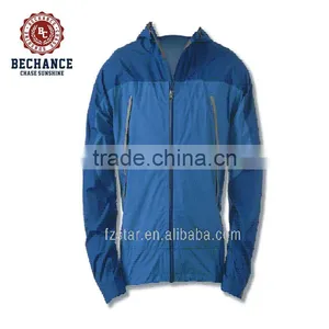 OEM Service Men 100% Nylon Lightweight Waterproof Breathable Jacket NA012 thumbnail-1