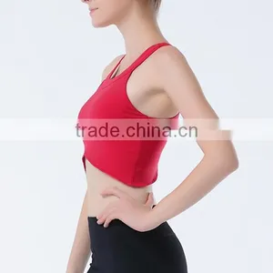 Top Quality Best Women Training Singlet Tank Tops For Sale Womens Gym Vest thumbnail-4
