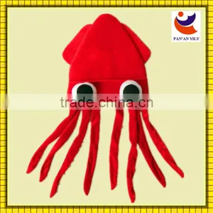 Factory Sale Red Color Carnival Products Octopus Hat thumbnail-1