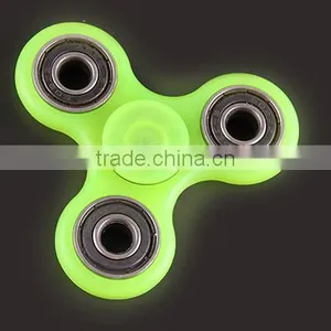 Fingertip Gyro Luminous Plate Finger Gyro Three Leaf Glowing Fingertip Spiral Adult Children Fluorescent Finger Helix thumbnail-4