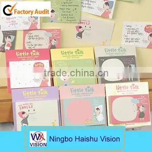 So Lovely Promotional Note Pad Custom Size and Shape Sticky Note Pad thumbnail-1