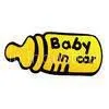 Personalized Custom PVC Signs , Baby Warning Labels For Cars With Vividly Printing thumbnail-1