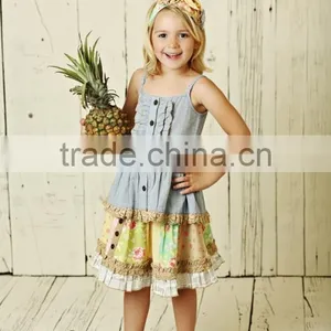 Wholesale Persnickety Remake Summer Toddler Girls Boutique Clothing thumbnail-1