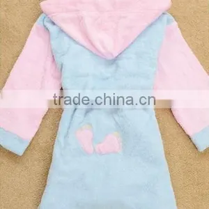 100% Cotton Eco-friendly Hooded Children Bathrobes,kids Hooded Bathrobe,children Hooded Bathrobes thumbnail-1