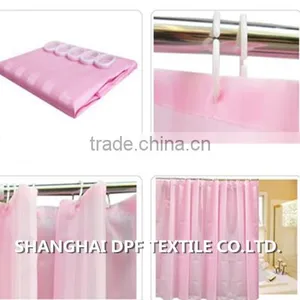 100%polyester Luxury Hotel Shower Curtain thumbnail-1