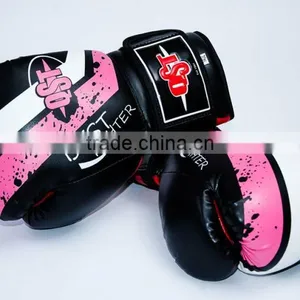 Special Muay Thai MMA Boxing Gloves White Training Sparring Gloves 8- 16 oz thumbnail-6