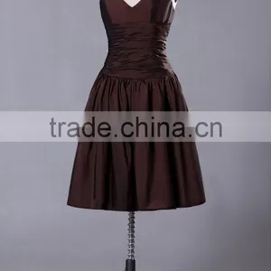 2017 Simple Style Cap Sleeves Red Prom Gown ED134 thumbnail-4