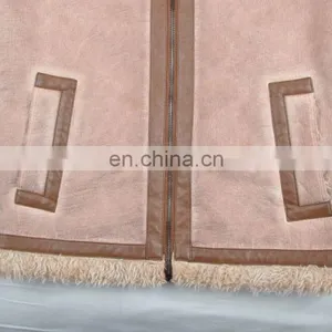 2015 Last Fashion Mens Handsome Warm Genuine Leather Jacket thumbnail-5
