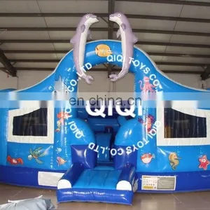 Outdoor Toys Indoor Playground Kids Fun City Inflatable Playground thumbnail-1