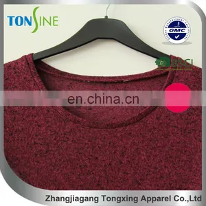 Women's Yarn Dyed Three Quarter Sleeve Top thumbnail-3