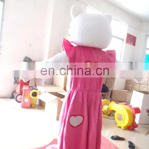 Sunway Adults Mascot Costumes, Hello Kitty Custom Design Mascot, Hot Sell Cartoon Fur Costumes thumbnail-5