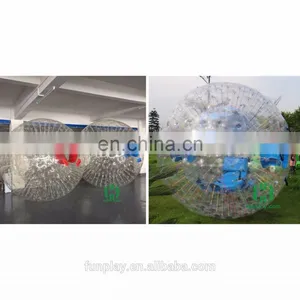 HI CE Prove Dia2.8m/3.0m PVC/TPU Hamster Ball for Adults,land Zorb Ball,human Hamster Ball for Sale thumbnail-1