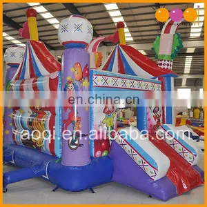Custom Inflatable Castle Factory Toddle Inflatable Bouncer,clown Air Bouncer Inflatable Trampoline for Sale thumbnail-2