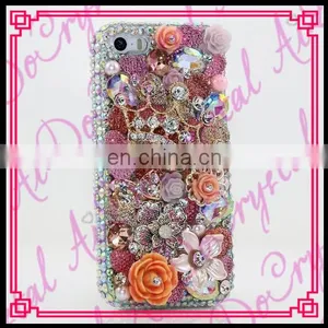 Aidocrystal Full Rhinestone Diamond Bling Cover Case Luxury Cell Phone Accessory thumbnail-1