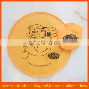 Printing Polyester Foldable Flying Disc for Promotion thumbnail-1