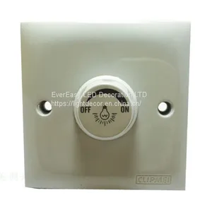 A112 Series Switch Socket 300W LED Dimmer LED SCR Rotary Type thumbnail-1