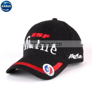 Promotional 100% Cotton Custom 6 Panel Baseball Hat thumbnail-5