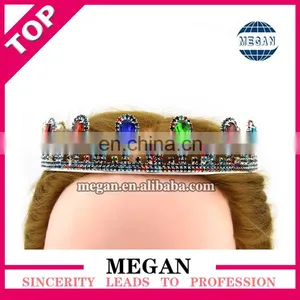 Princess Tiara Rhinestone Crown Jewelry Kings Crowns Bridal Tiara Wedding Hair Crown thumbnail-6