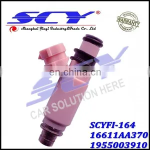 4 x Fuel Injector 16611-AA370 For 02-06 Subaru Pink 565cc STI WRX Forester 16611AA370 thumbnail-1