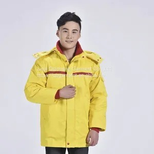 Wholesale Custom Logo Reflective Stripe Long Sleeved Construction Work Uniform Clothes thumbnail-1