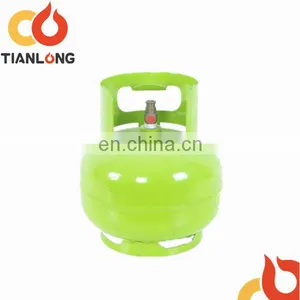 3kg Hydraulic Gas Container/ Spherical Tank / Camping Lpg Cylinder With Burner/ Cooker/ Stove thumbnail-2