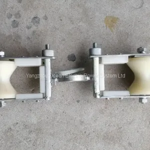 Double OPGW Pulley; Replacing Pulley; Fiber Cable Replace Roller thumbnail-1