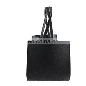 Green Color Colorful Wholesale Shopping Felt Fabric Bag Bags Women Handbags thumbnail-3