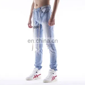 DiZNEW European Casual Wholesale Denim Men Plain Jeans thumbnail-2