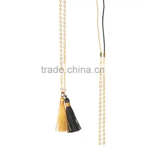 2016 Wholesale Trendy Jewelry Tassel Lariat Necklace for Women thumbnail-5