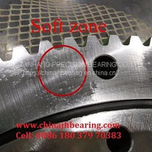 MTE-470 Belong to Four Point Contact Ball Slewing Bearing With External Teeth 683.26x469.9x60mm thumbnail-1