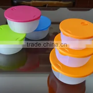 3 Pcs Plastic Food Storage Container thumbnail-1