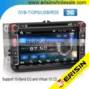 Erisin ES9611V 8" 2 Din Car DVD Player With GPS 3G TV thumbnail-1