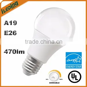 Warm White E26 100%-10% Dimmable 120V LED Bulb A19 thumbnail-1