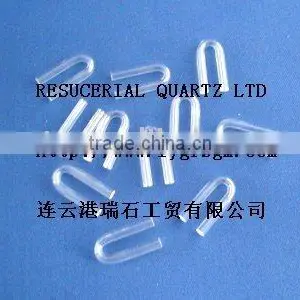 Long-term Supply U Bend Quartz Tube/Sampler Quartz Tube thumbnail-1