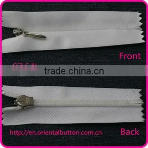 No.4 Close-end Jacquard Tape Invisible Zipper thumbnail-1