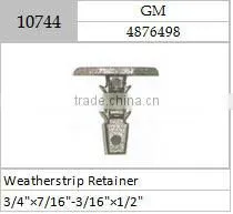WEATHERSTRIP RETAINER GM:4876498 thumbnail-1