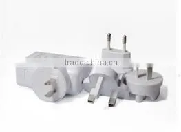 Travelling Magnetic 4 USB UK Europe US UA Folding Plug USB Charger thumbnail-1