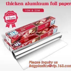 Commercial Grade Grilling Foil Wrap For Cooking, Roasting, BBQ, Baking, Catering With One-Side Nonstick Coating thumbnail-1